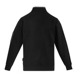 1/4 Zip Brushed Fleece - Black