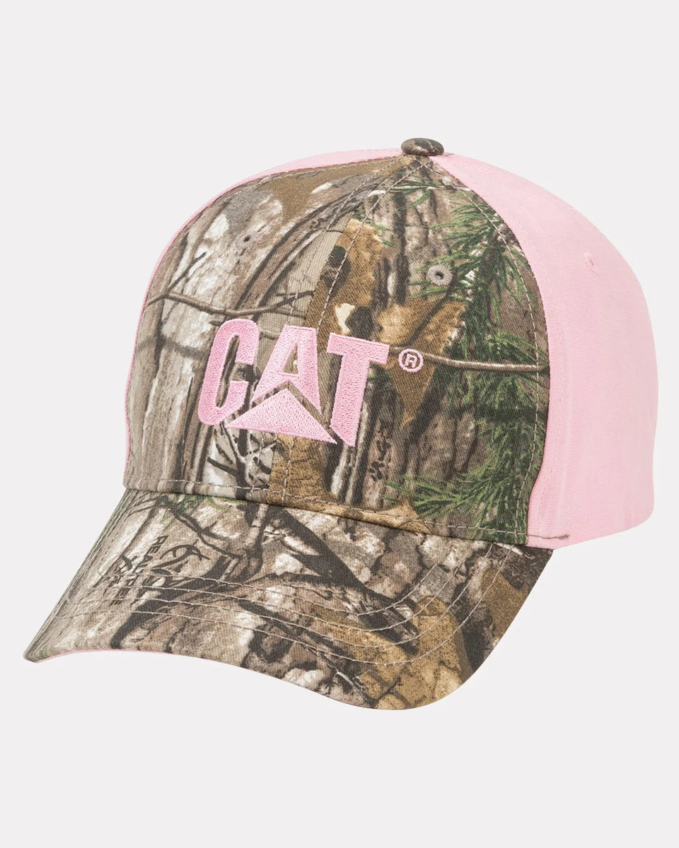 CAT Pink Camo Trademark Cap Dan Joe Workwear