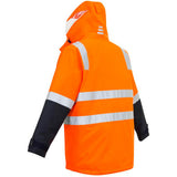 Syzmik Hi-Vis 4 in 1 Waterproof Jacket