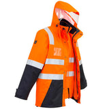 Syzmik Hi-Vis 4 in 1 Waterproof Jacket