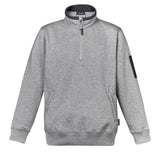 Syzmik 1/4 Zip Brushed Fleece - Grey Marle