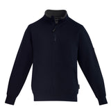 Syzmik 1/4 Zip Brushed Fleece - Navy