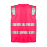 Syzmik Unisex Hi Vis Zip Vest