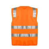 Syzmik Unisex Hi Vis Zip Vest