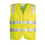 Syzmik Unisex Hi Vis Zip Vest