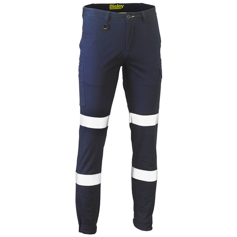Bisley Cuffed Taped Pant Navy