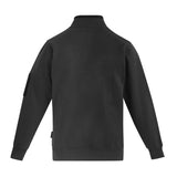 1/4 Zip Brushed Fleece - Charcoal
